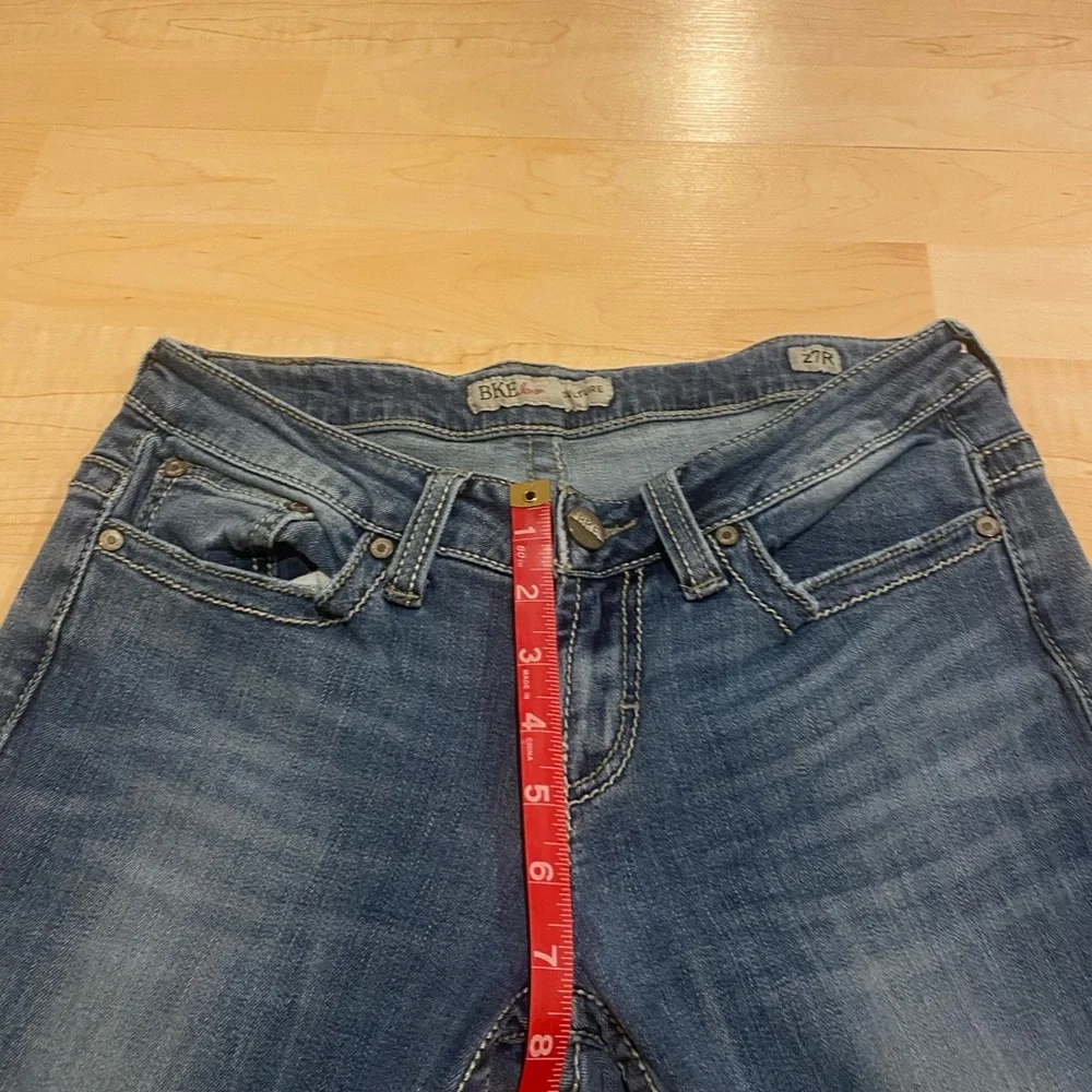 BKE Stella Skinny Jeans 27R Medium Wash Stretch Low Rise - Picture 6 of 8